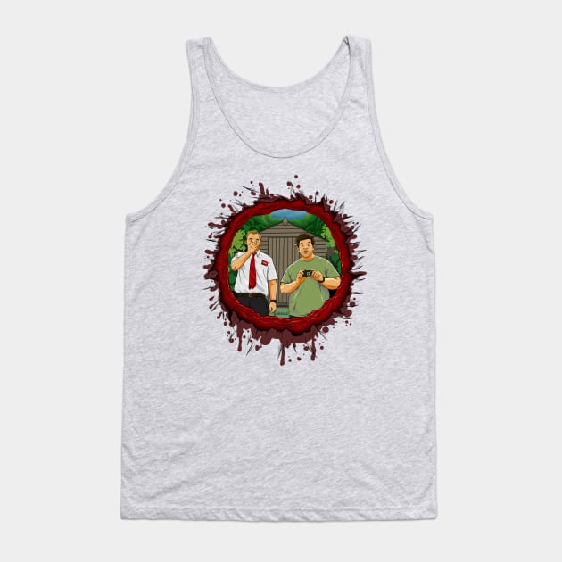 Flesh Wound Tank Top by sk8rDan